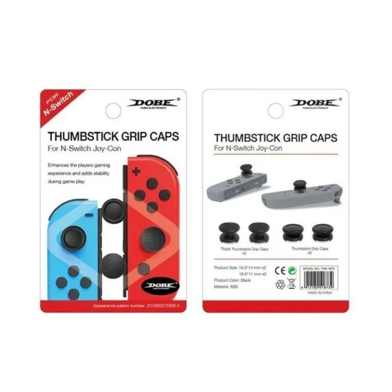 Dobe Thumbstick Grip Caps for SW TNS-1873 - Black